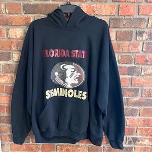 FL State Seminoles womens hoodie sweatshirt black 2XL